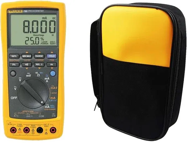 FLUKE-789 ProcessMeter Digital Multimeter and mA Loop Calibrator