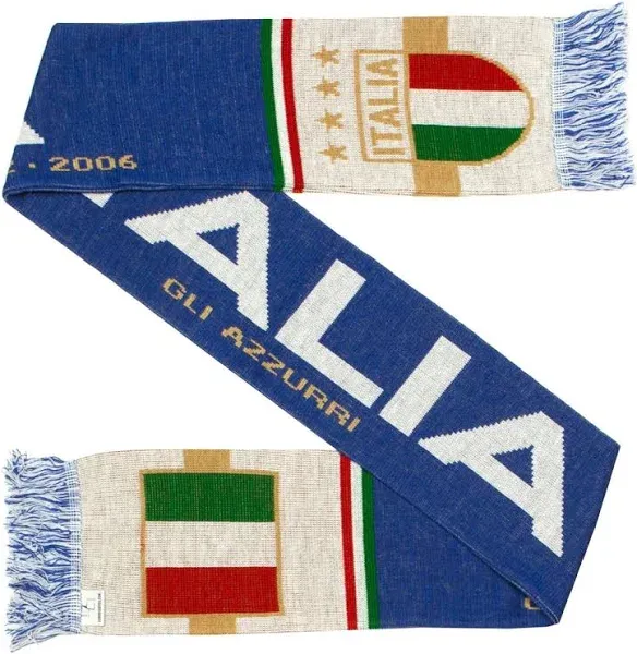 Italy Soccer Knit Scarf