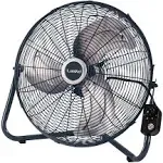 Lasko H20610 20 inch Floor or Wallmount High Velocity Fan, Gray