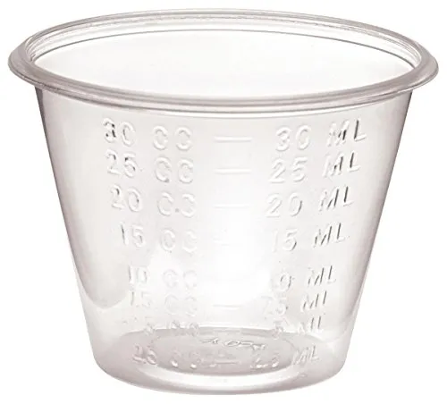 Medline Non-Sterile Graduated Plastic Medicine Cups