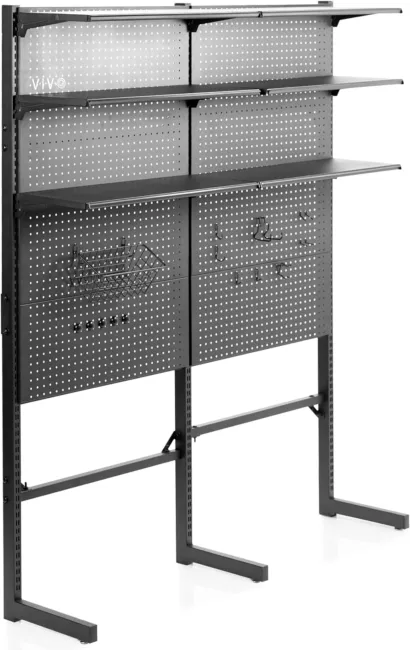 VIVO Freestanding Modular Pegboard System