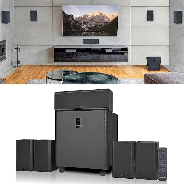 Rockville HTS820 5.1 Channel Home Theater System