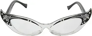 Forum Novelties Cat Eye Glasses