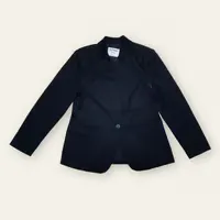 Old Navy NWT Notched-Collar Pixie Blazer - New Women | Color: Black | Size: Petite XS