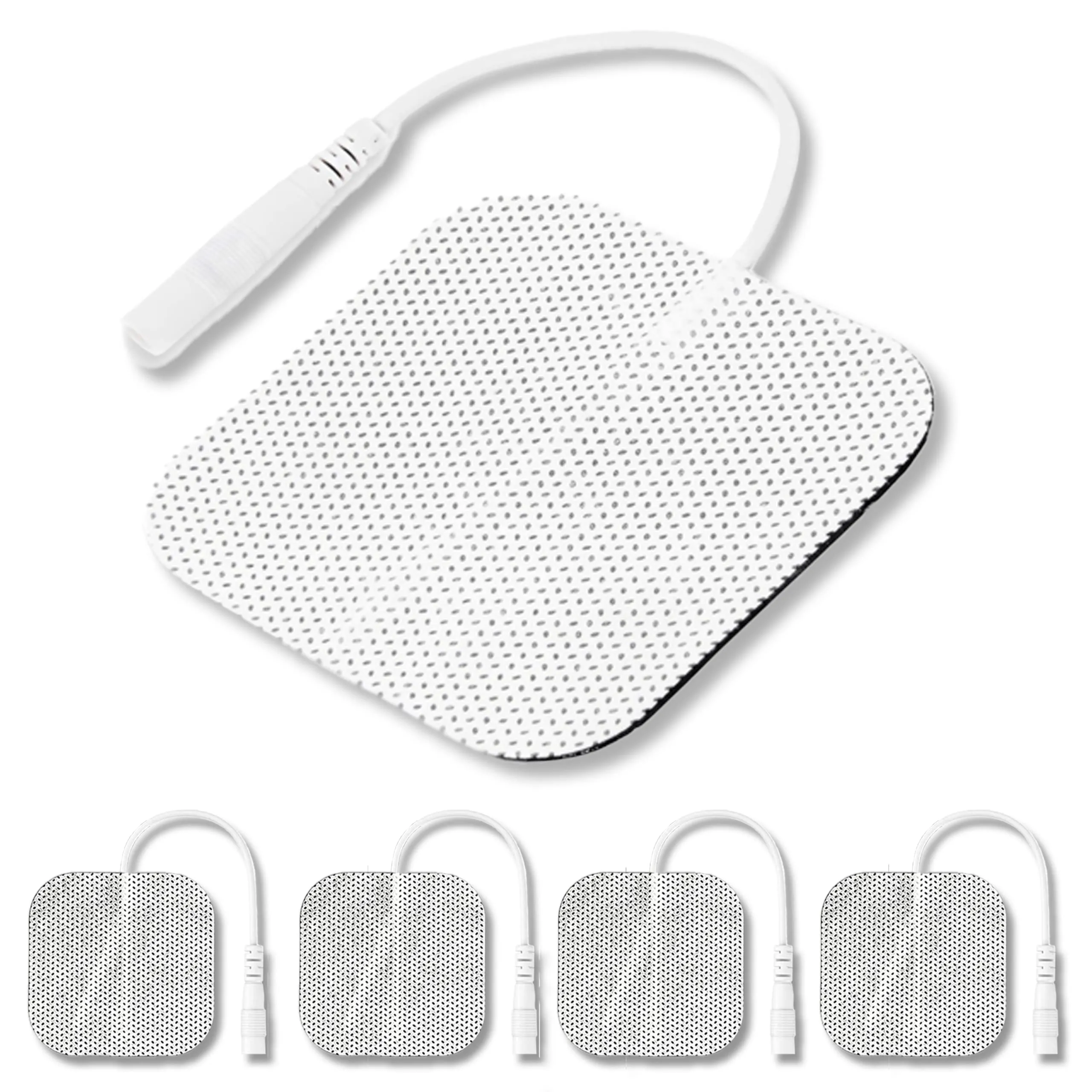 Syrtenty 2&#034; Square Premium Reusable Electrodes Pads Pack Of 20 New