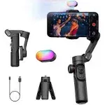 AOCHUAN Smart X Dual-position Gimbal Mobile Phone Stabilizer 3-axis Handheld Anti-shake Video VLOG Balance Selfie Stand