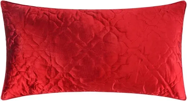 Levtex Home BH Caserta Velvet Red Quilt or Sham