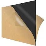 Acrylic Sheet Black Opaque Cast Plexiglass 12” x 12” Square Panel 1/4” Thick ...