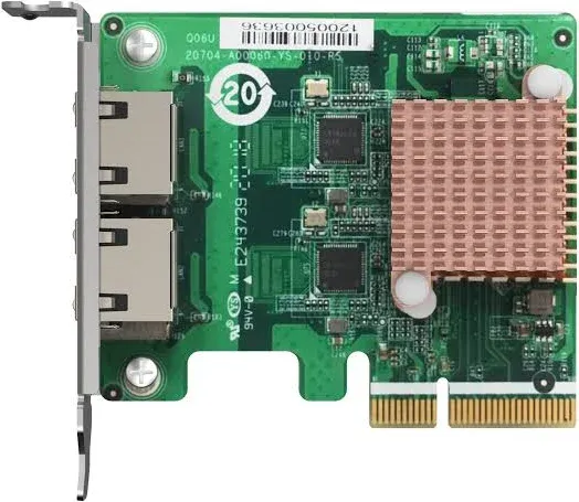 QNAP QXG-2G2T-I225 Dual Port 2.5GbE 4-Speed Network Card