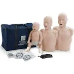 Prestan Collection of CPR Manikins (adult, Child, & Infant), Medium Skin Tone