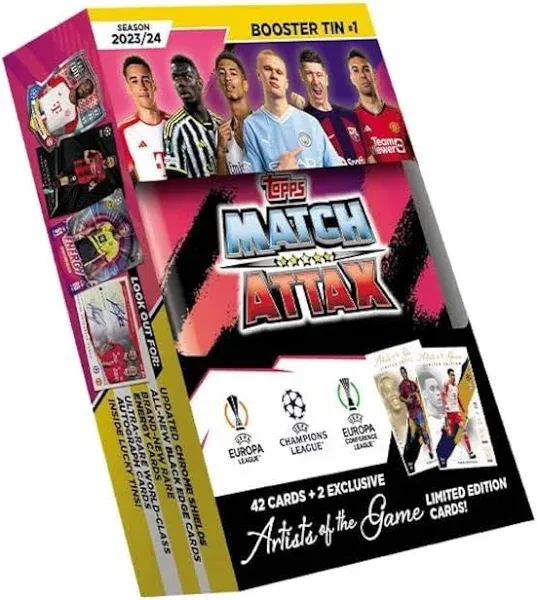 Match Attax Booster Tin