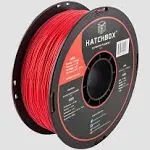 HATCHBOX ABS 1.75 MM 3D Printer Filament True RED 1kg Spool