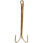 Mustad Double Live Bait/Liver Hook With Safety Pin - Bronze 5pk