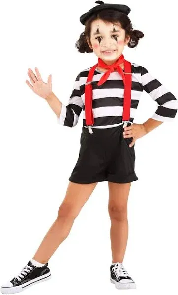 Toddler Mime Costume