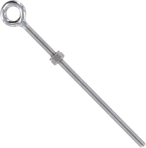 1/4&#034; x 1-9/16 Eye Bolt - Stainless Steel Type 316 - Welded