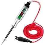 Premium Digital LED Automotive Circuit Tester, DC 2.6V-32V Test Light with Porta