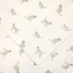 Pointehaven Printed Flannel Twin XL Sheet Set - Cats