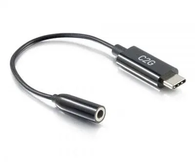 C2G USB-C to 3.5mm Adapter