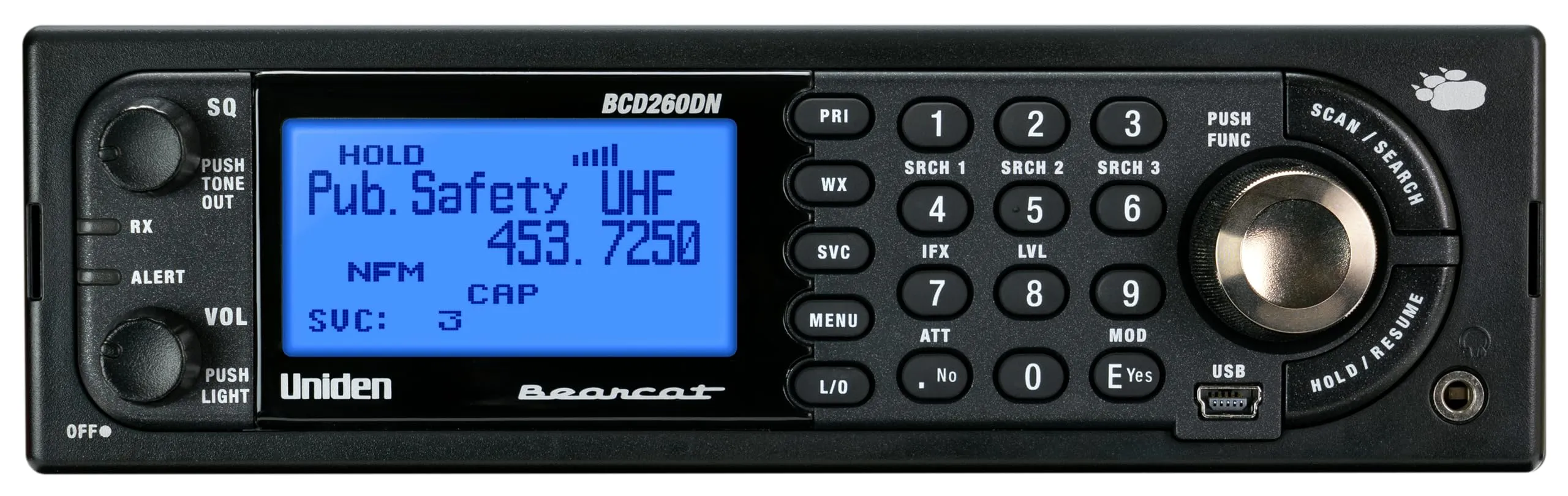 Uniden BCD260DN Base/Mobile Scanner