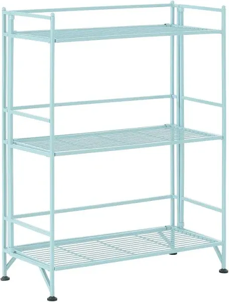 Convenience Concepts Xtra Storage 3 Tier Wide Folding Metal Shelf