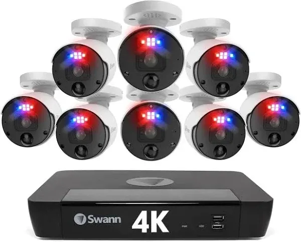 Swann 8 Camera 8 Channel 4K Ultra HD Professional NVR Security System