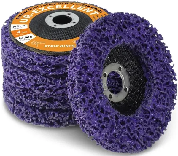 Ur-Excellent 4-1/2&#034; x7/8&#039;&#039; Stripping Discs Rust Remover Wheel Remove Paint an...