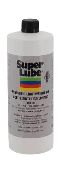 Super Lube Multi-Use Synthetic Lightweight Oil ISO 68 - 1 Quart Bottle (52030)