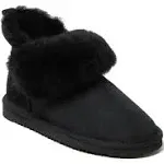 Fireside by Women's Shearling Water Resistant Indoor/Outdoor Foldover 