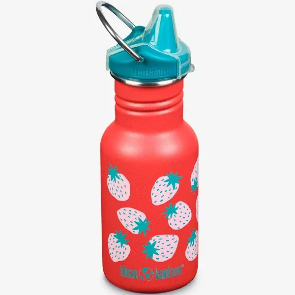 Klean Kanteen 12 oz Classic Kid's Sippy Bottle, Hawaiian Ocean