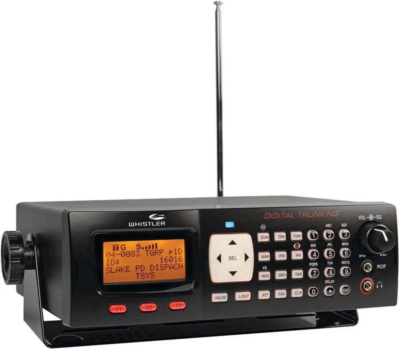 Whistler WS1065 Digital Desktop-Mobile Radio Scanner