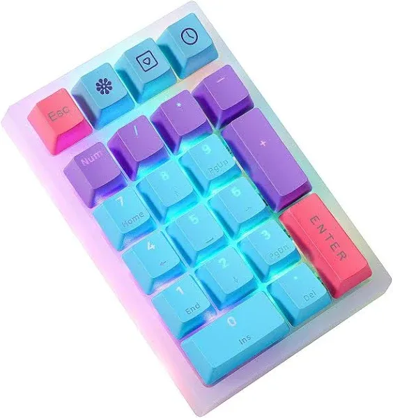 BOYI TD21 Hot Swappable Numpad,Bluetoo<wbr/>th 5.0/2.4GHz/Wir<wbr/>ed 21 Keys Mini Numpad...