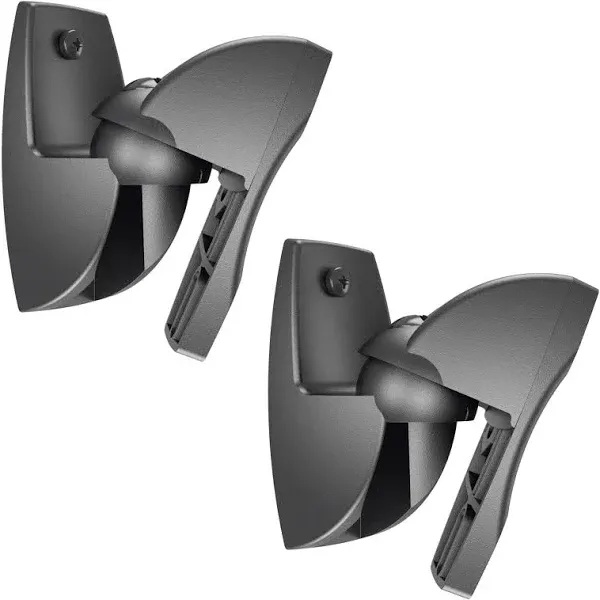 Vogel's VLB 500 Universal Speaker Wall Bracket Set Swivel and tilt Pre-Assembled Max. 11 lbs (5 kg) Environmental Friendly Packaging Black 2 Brackets