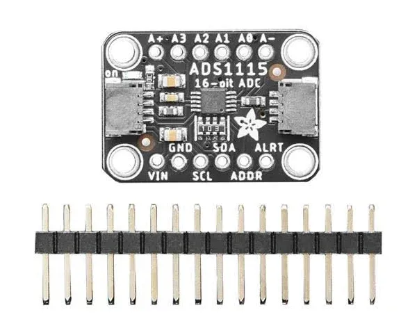 Adafruit ADS1115 16-bit ADC – 4 Channel with Programmable Gain Amplifier