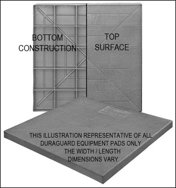 Carson Industries Duraguard Equipment Pad