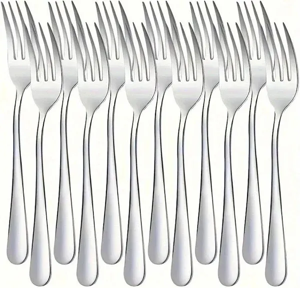 12 Pcs Stainless Steel Dinner Forks