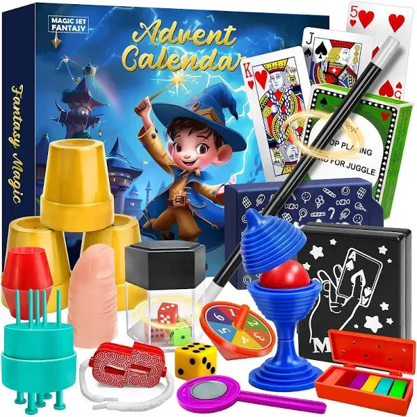 2024 Advent Calendar Set Tricks for to Perform with Video S-T-E-M Gifts for 8...