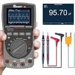 Upgraded MDS8207 Intelligent 2 in 1 Digital 40MHz 200Msps/S Oscilloscope 6000 Counts True RMS Multimeter