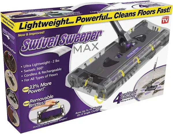 Cordless Swivel Sweeper Max