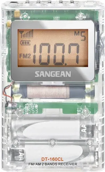 Sangean DT-160 AM/FM Pocket Radio