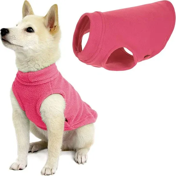 Stretch Fleece Dog Vest by Gooby - Pink