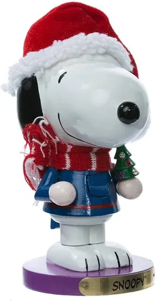 Peanuts Kurt Adler PN6801L Snoopy Nutcracker, 10-Inch