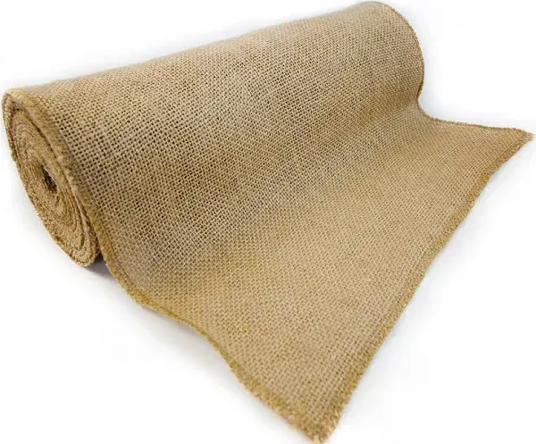 12&#034; x 10yd NO-FRAY Burlap Roll ~ 3 - 5 x 10yd, Modern Rustic [No Fray] 