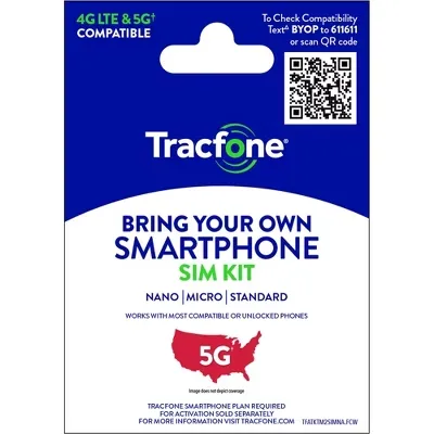 Tracfone Dual Mini Starter Sim Kit