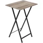 Folding TV Table, TV Tray, Stable Snack Table for Small Space, Portable Sofaside