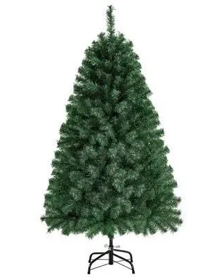 Yaheetech 4.5ft Premium Spruce Hinged Artificial Full Christmas Tree w