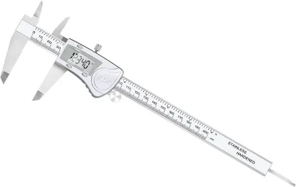 Simhevn Electronic Digital Calipers, inch and Millimeter Conversion,LCD Screen displays 0-6" Caliper Measuring Tool