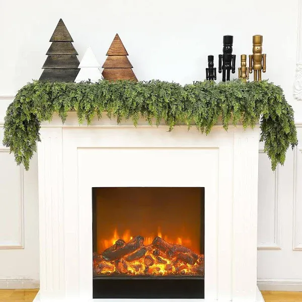 Waydress 6ft Artificial Green Cedar Garland