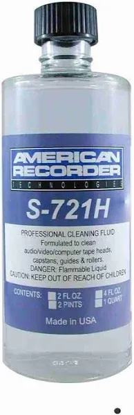 American Recorder Professional Tape Head Cleaning Fluid