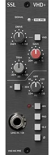 Solid State Logic VHD+ Microphone Preamp - 500 Series