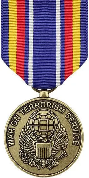 Vanguard Full Size Medal Global War on Terrorism Service